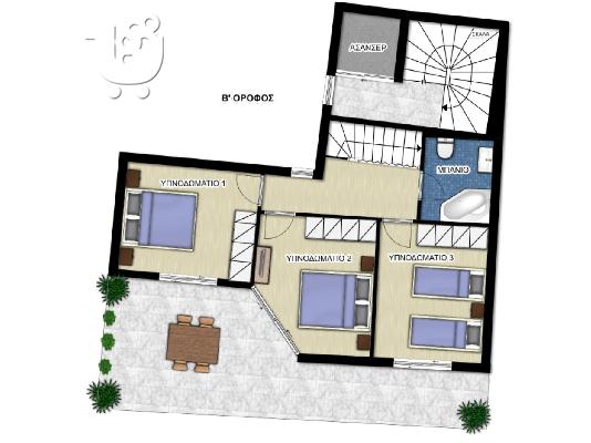 ΠΟΛΥΤΕΛΕΣ ΤΕΣΣΑΡΙ 108 τμ, ΦΙΛΕΛΛΗΝΩΝ - ΒΟΛΟΣ